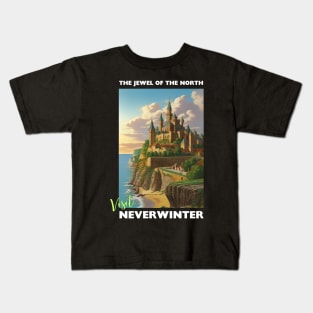 The Jewel of the North - Visit Neverwinter Kids T-Shirt